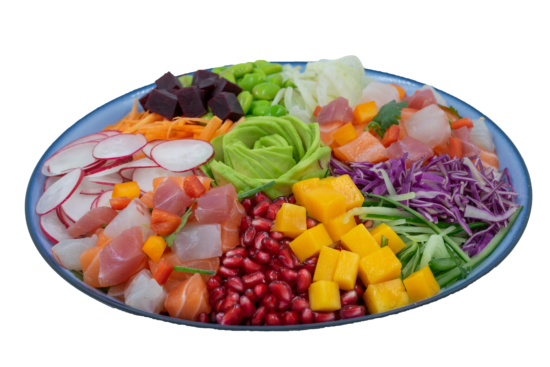 POKÉ-BOWL THON SAUMON DAURADE